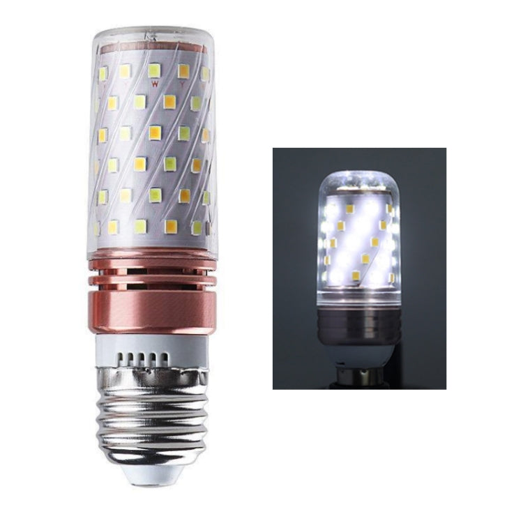 3 PCS No Flicker Corn Light Candle Bulb Screw Bulb — 12W-E14  Neutral Light Engineering