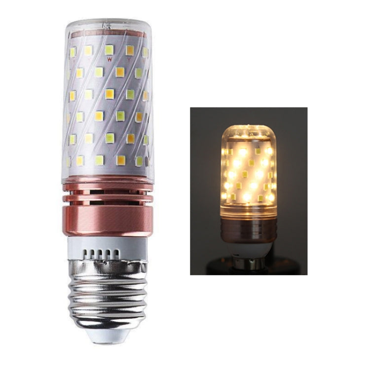 3 PCS No Flicker Corn Light Candle Bulb Screw Bulb — 16W-E27  White Light Home Style