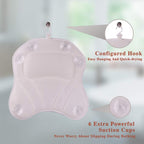Machine Washable Mesh Cloth 3D Wave Bathtub Pillow Bathroom Bath Headrest — view 4