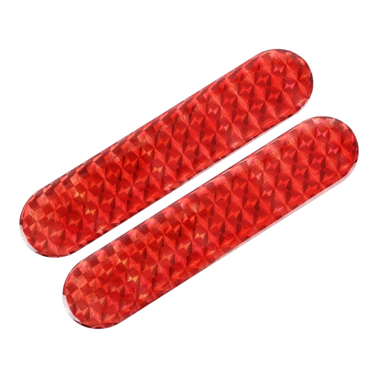 10 Sets High-brightness Laser Reflective Strip Warning Tape Decal Car Reflective Stickers Safety Mark