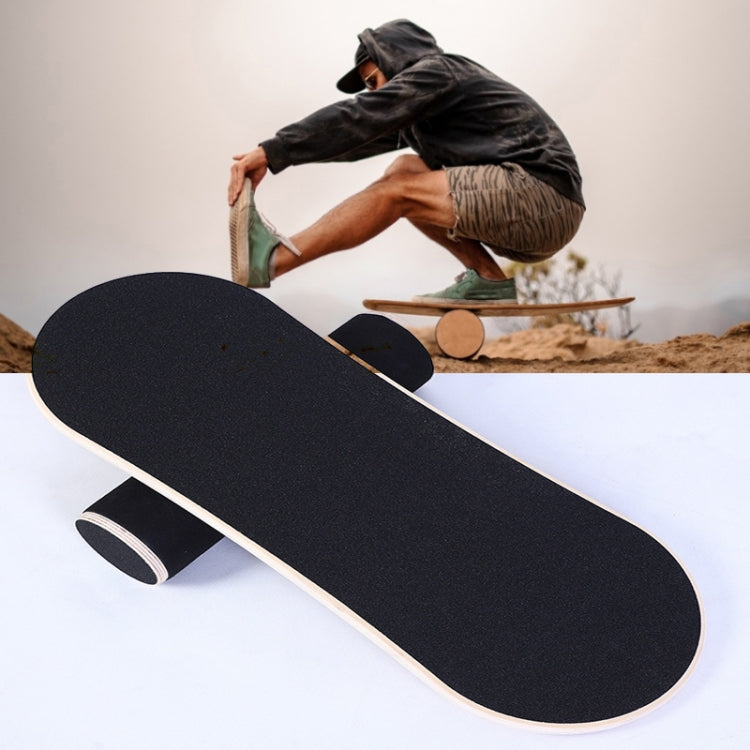 Surfing Ski Balance Board Roller Wooden Yoga Board