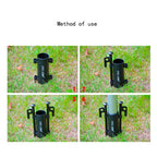 COOL CAMP Sky Curtain Rod Holder Tent Awning Strut Fixed Pipe