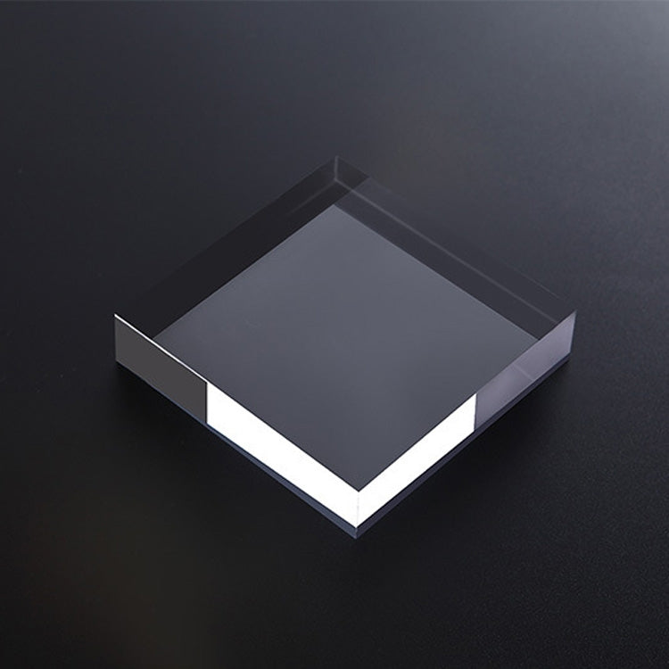 Transparent Acrylic Geometric Photo Props Photography Background Plate Ornaments