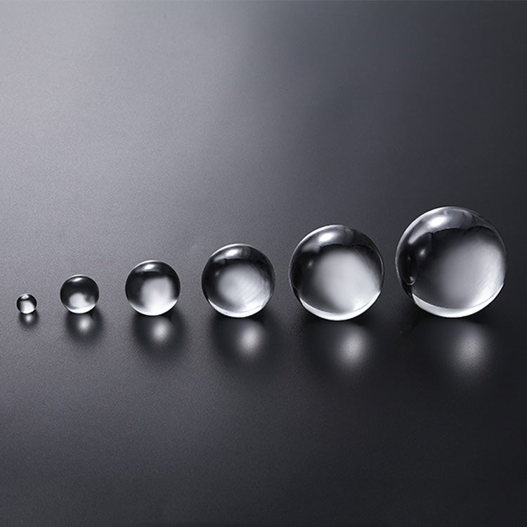 Transparent Acrylic Geometric Photo Props Photography Background Plate Ornaments — 6 PCS Transparent Round Sphere