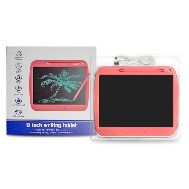 9 Inch Charging LCD Copy Writing Panel Transparent Electronic Writing Board