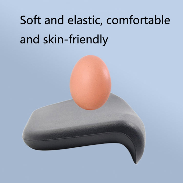 T5 PU Foam Sponge Bathtub Pillow Hotel Bath Head Pillow — view 5