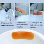 T5 PU Foam Sponge Bathtub Pillow Hotel Bath Head Pillow — view 7