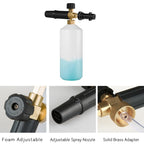 High Pressure Car Wash Foam Pot Copper Spray Head PA Pot