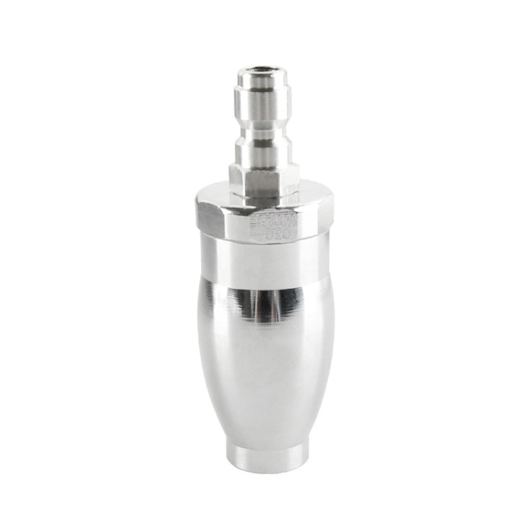 Electroplated Pure Copper Rotating Nozzle 360 Degree Fast Rotation 1/4 Quick-Insert Ceramic Spool