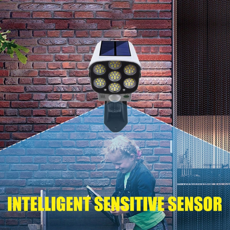 Solar Sensor LED Wall Light Simulation Surveillance Camera Glare Anti-Thief Street Lamp, Style: — view 7