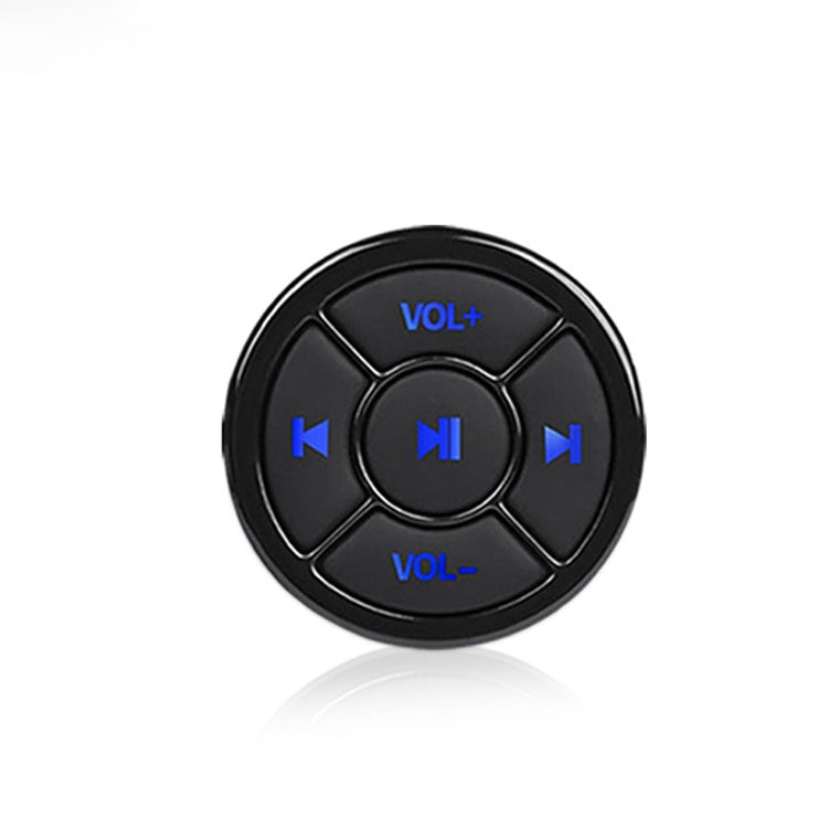 Car Mobile Phone Remote Control Bluetooth Wireless Multimedia Button Remote Control Music Playback Selfie, Silver, Silver With Buckle