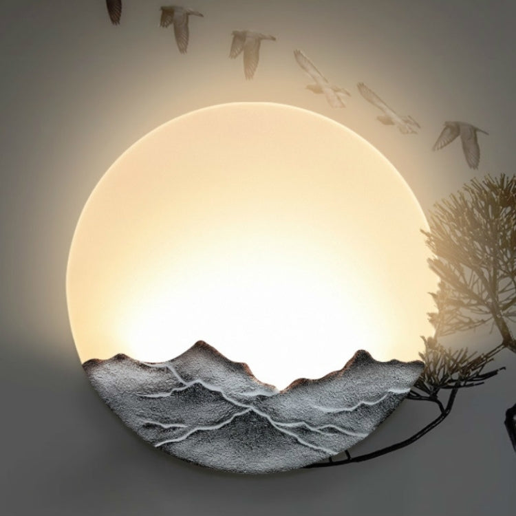 Chinese Style Wall Lamp LED Bedroom Bedside Lamp Living Room Decoration Lamps — view 12