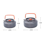 Hewolf HW-1782 Outdoor Kettle Pot Camping Tea Portable Kettle Cookware Pot, Capacity: