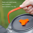 Hewolf HW-1782 Outdoor Kettle Pot Camping Tea Portable Kettle Cookware Pot, Capacity: