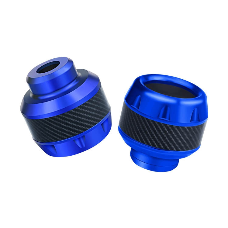 1pair TF-1783 Motorcycle Accessories Modified Electric Car Anti-Drop Cup Aluminum Alloy Shock Absorption Front Fork Cup — Red