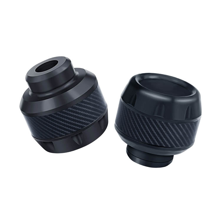 1pair TF-1783 Motorcycle Accessories Modified Electric Car Anti-Drop Cup Aluminum Alloy Shock Absorption Front Fork Cup — Orange