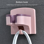 Bathroom Hair Dryer Storage Rack Wall-Mounted Shelf — view 5