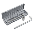 CY-0117 Sleeve Combination Tool Set Ratchet Repair Emergency Tricycle Auto Repair Multi-Function Set — 10 PCS / Set