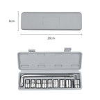 CY-0117 Sleeve Combination Tool Set Ratchet Repair Emergency Tricycle Auto Repair Multi-Function Set — view 3