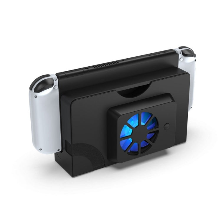 DOBE Host Base Cooling Fan With Blue Light For Switch OLED