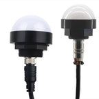 24V Safety Three-Color Warning Light Alarm LED Hemispherical Waterproof Indicator