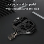 1 Pair PROMEND Road Bike Bicycle Lock Pedal Conversion Piece Nylon Plastic Self-Locking Pedal