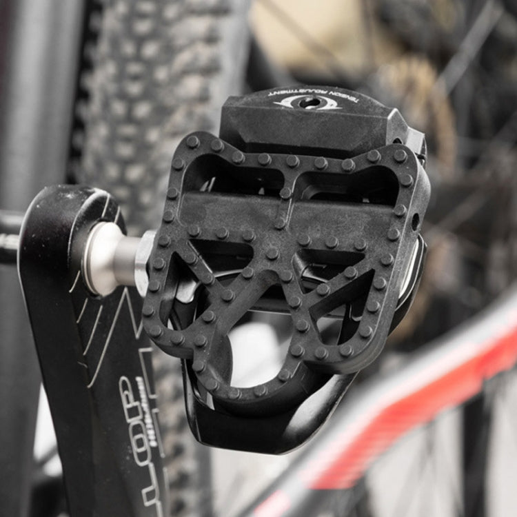 1 Pair PROMEND Road Bike Bicycle Lock Pedal Conversion Piece Nylon Plastic Self-Locking Pedal