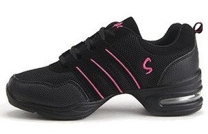 Soft Bottom Mesh Breathable Modern Dance Shoes Heightening Shoes for Women — view 43