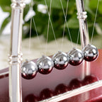 2 PCS Newton Pendulum Hits Ball Ornaments Physics Education Model, Style: N0432 Medium Door — view 9