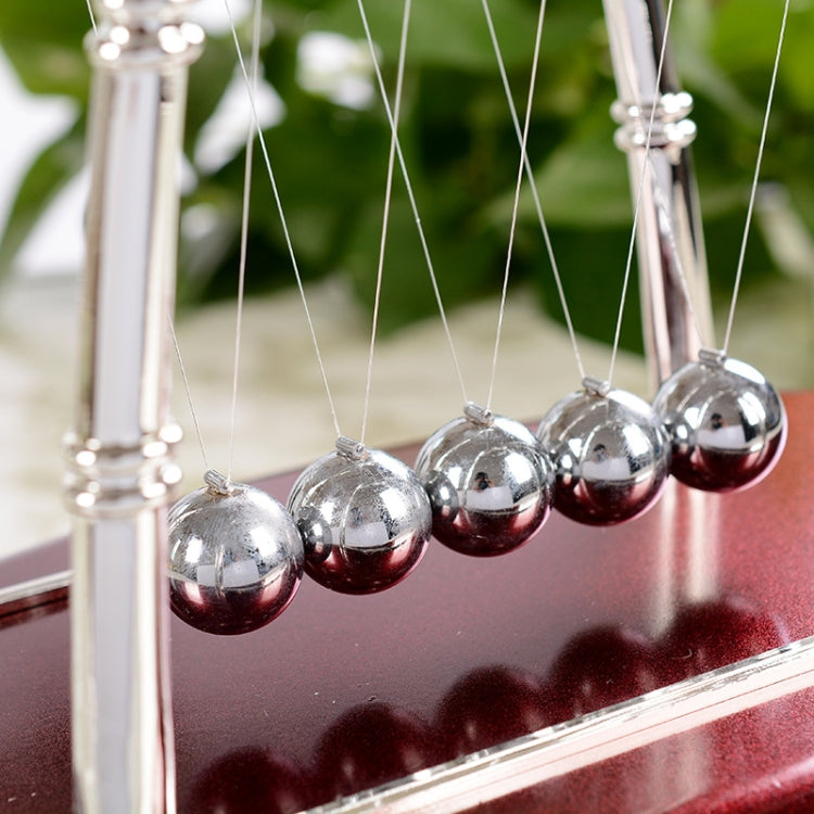 2 PCS Newton Pendulum Hits Ball Ornaments Physics Education Model, Style: N0432 Medium Door — view 9