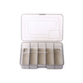 HENGJIA qt051 5 Grids Fishing Tackle Box Storage Box, Size: Large