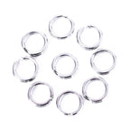 HENGJIA SS010 50 in 1 Stainless Steel Flat Ring Fishing Space Fittings