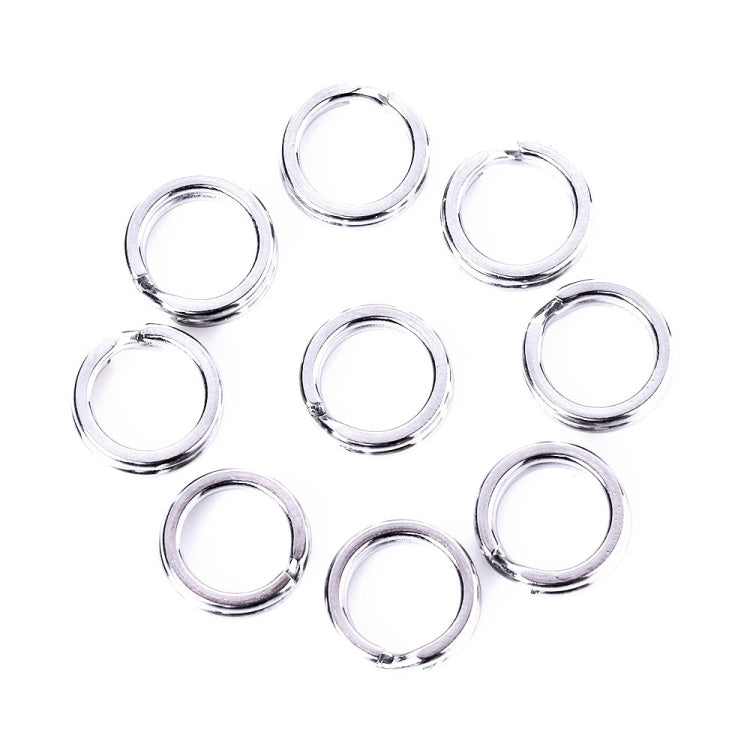 HENGJIA SS010 50 in 1 Stainless Steel Flat Ring Fishing Space Fittings