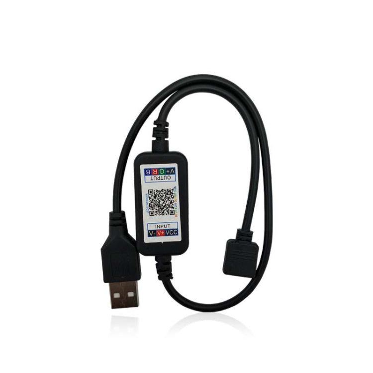 2 PCS JS-082 5V-24V Bluetooth Mobile Phone APP Intelligent Adjustment Light Controller — view 2