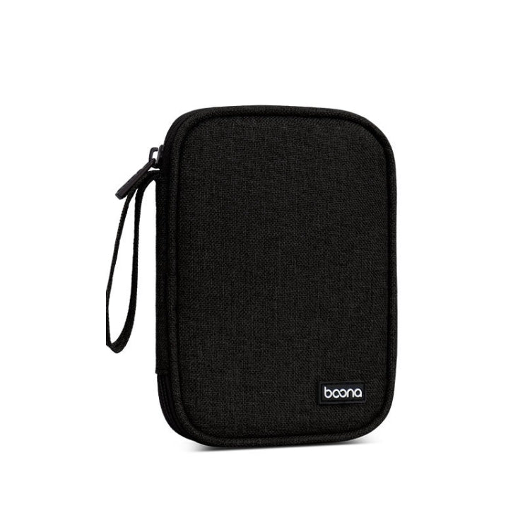 Baona BN-C003 Mobile Hard Disk Protection Cover Portable Storage Hard Disk Bag — Single-layer (Black)