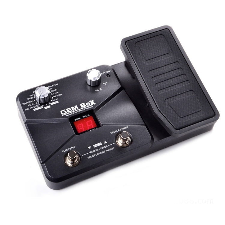 GEM-BOX Electric Guitar Effects Adjustable Multi-Effects Device