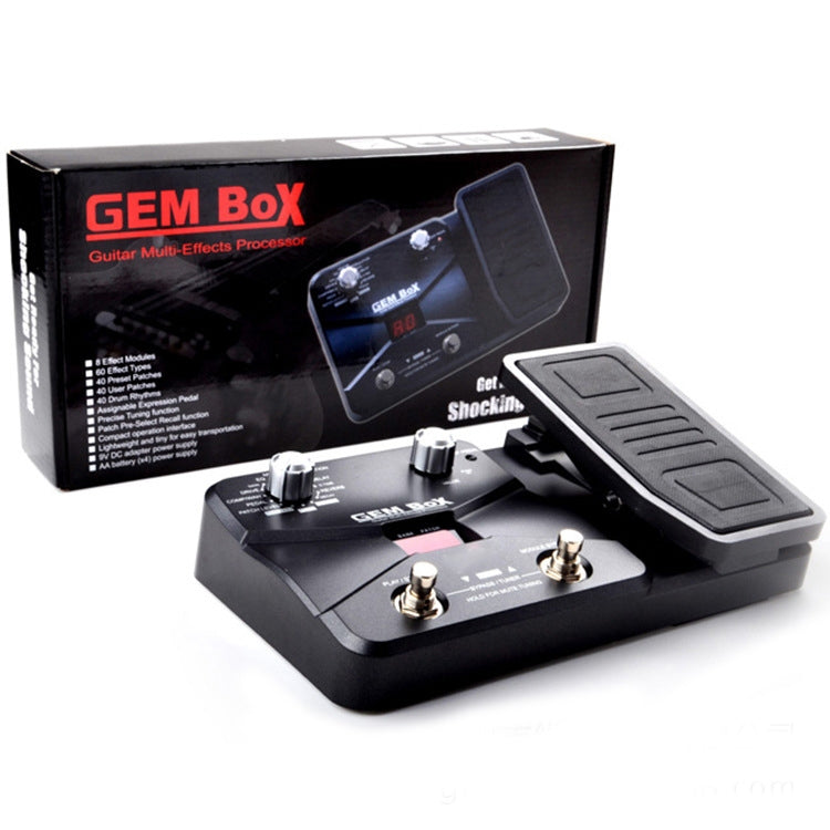 GEM-BOX Electric Guitar Effects Adjustable Multi-Effects Device