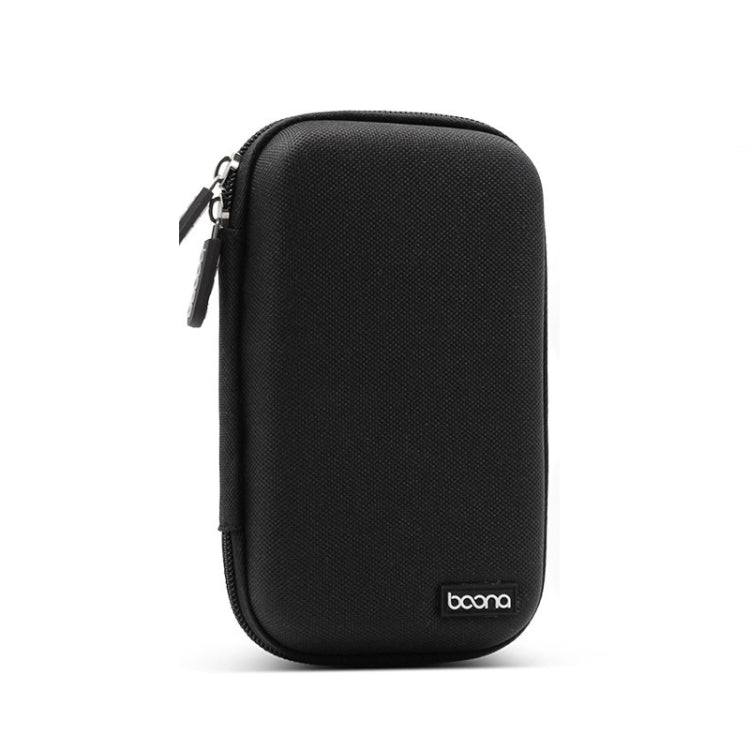 Baona BN-F010 2.5 inch Mobile Hard Disk Single Layer Storage Bag Power Bank Protection Storage Bag — Gray
