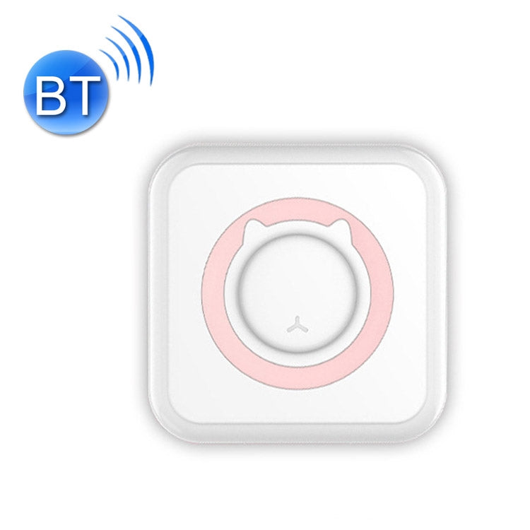 Convenient Pocket Mini Printer Student Wrong Question Thermal Bluetooth Mobile Phone Photo Data Note Printer — Blue