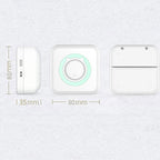 Convenient Pocket Mini Printer Student Wrong Question Thermal Bluetooth Mobile Phone Photo Data Note Printer