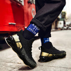 XM-28 Men Sports Casual Shoes Flying Woven Breathable Shoes — 39