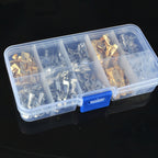 Male Female Car Motorcycle Spade Connector Splice Crimp Wire Terminals, 150 PCS