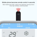 R09 Mobile Phone Intelligent Remote Control Infrared Mobile Phone Remote Control, Interface: — 8 Pin (Cyan)