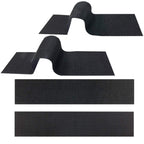 Car License Plate Hook And Loop Fastener High Temperature Resistance Polyester Double-Sided Fixed Stickers
