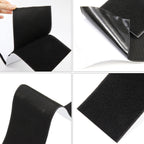 Car License Plate Hook And Loop Fastener High Temperature Resistance Polyester Double-Sided Fixed Stickers
