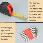 9639 Carbon Steel Auto Repair Tool Set Household Hardware Combination Tool Box, 39 In 1