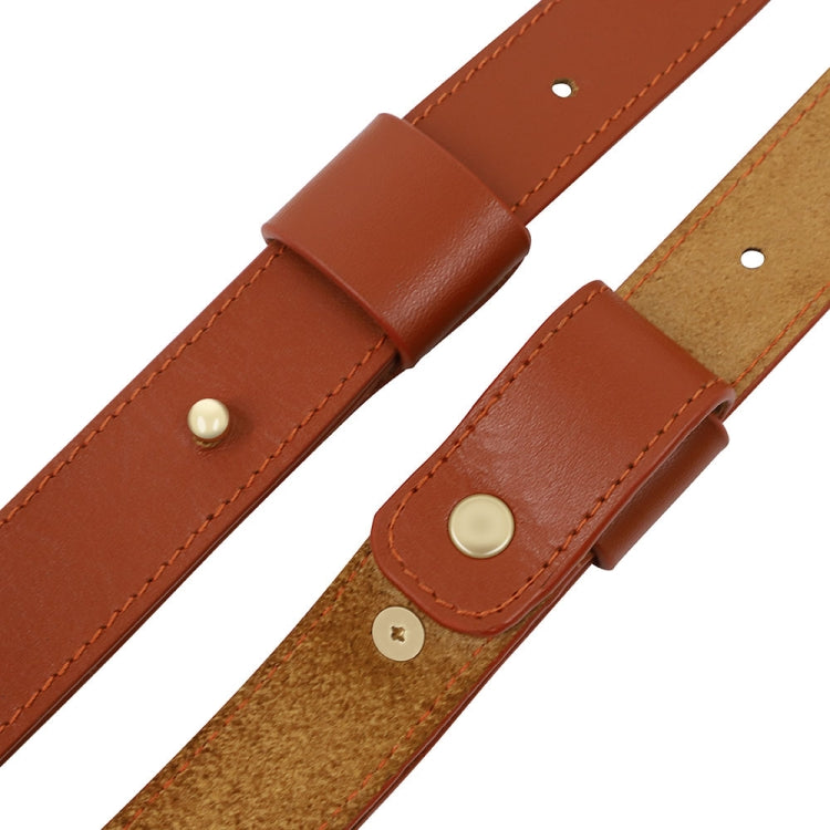 Cowhide Leather Camera Shoulder Hanging Neck Winding Strap — view 5