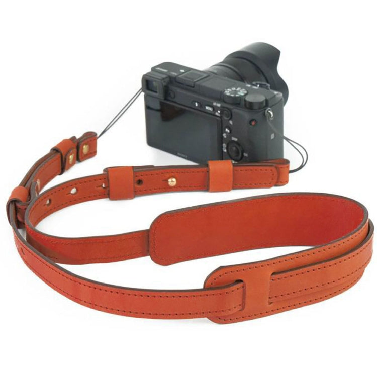 Cowhide Leather Camera Shoulder Hanging Neck Winding Strap — view 6