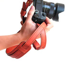 Cowhide Leather Camera Shoulder Hanging Neck Winding Strap — view 7