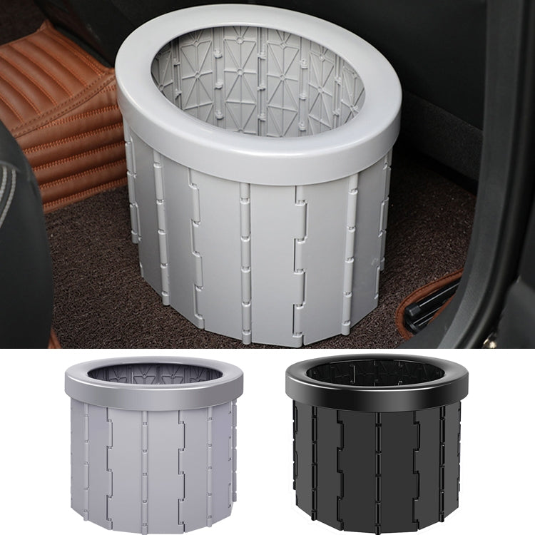 Folding Toilet Travel Car Toilet With Cover Indoor Portable Emergency Camping Toilet